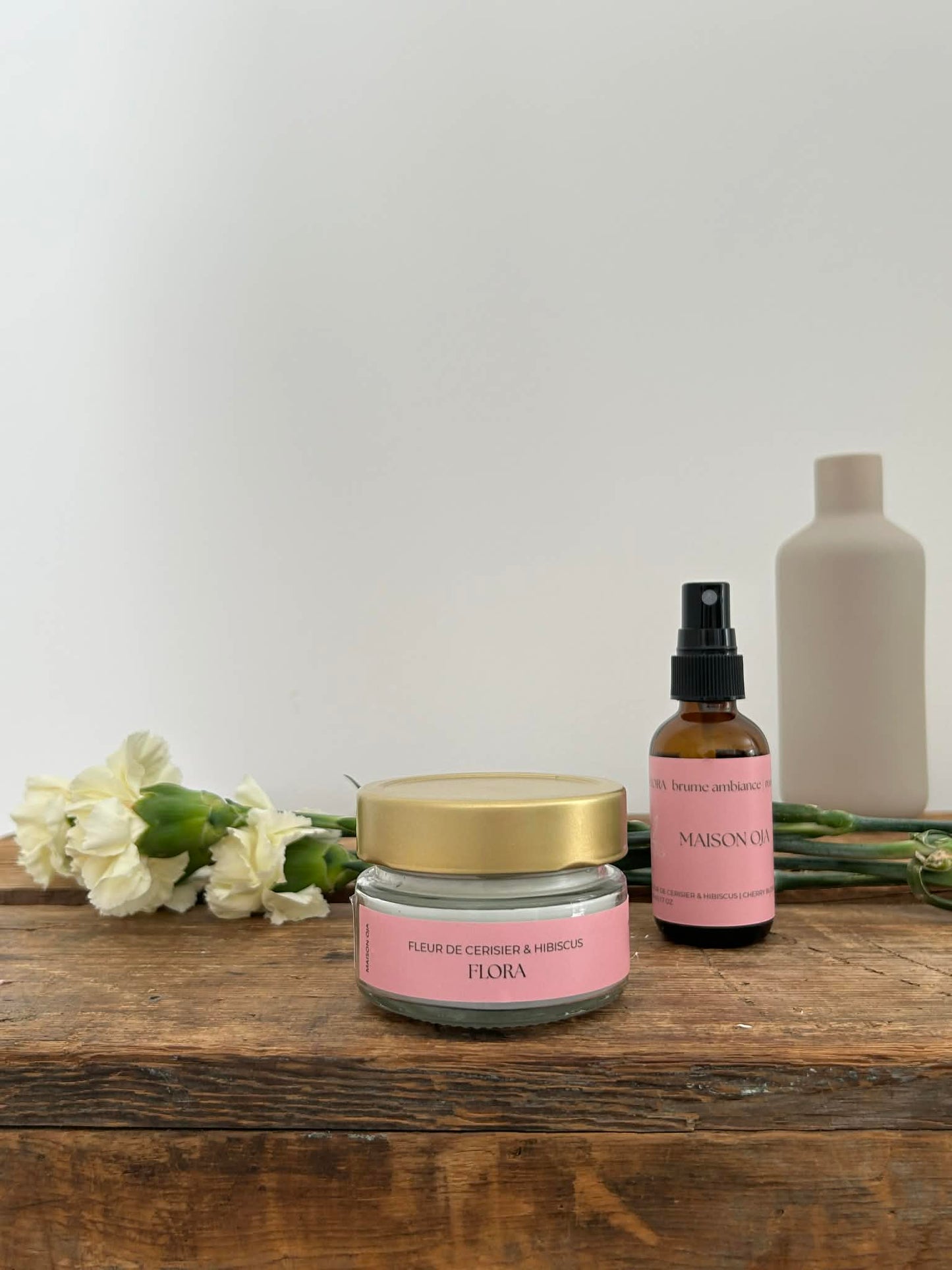 Flora | fleur de cerisier & hibiscus